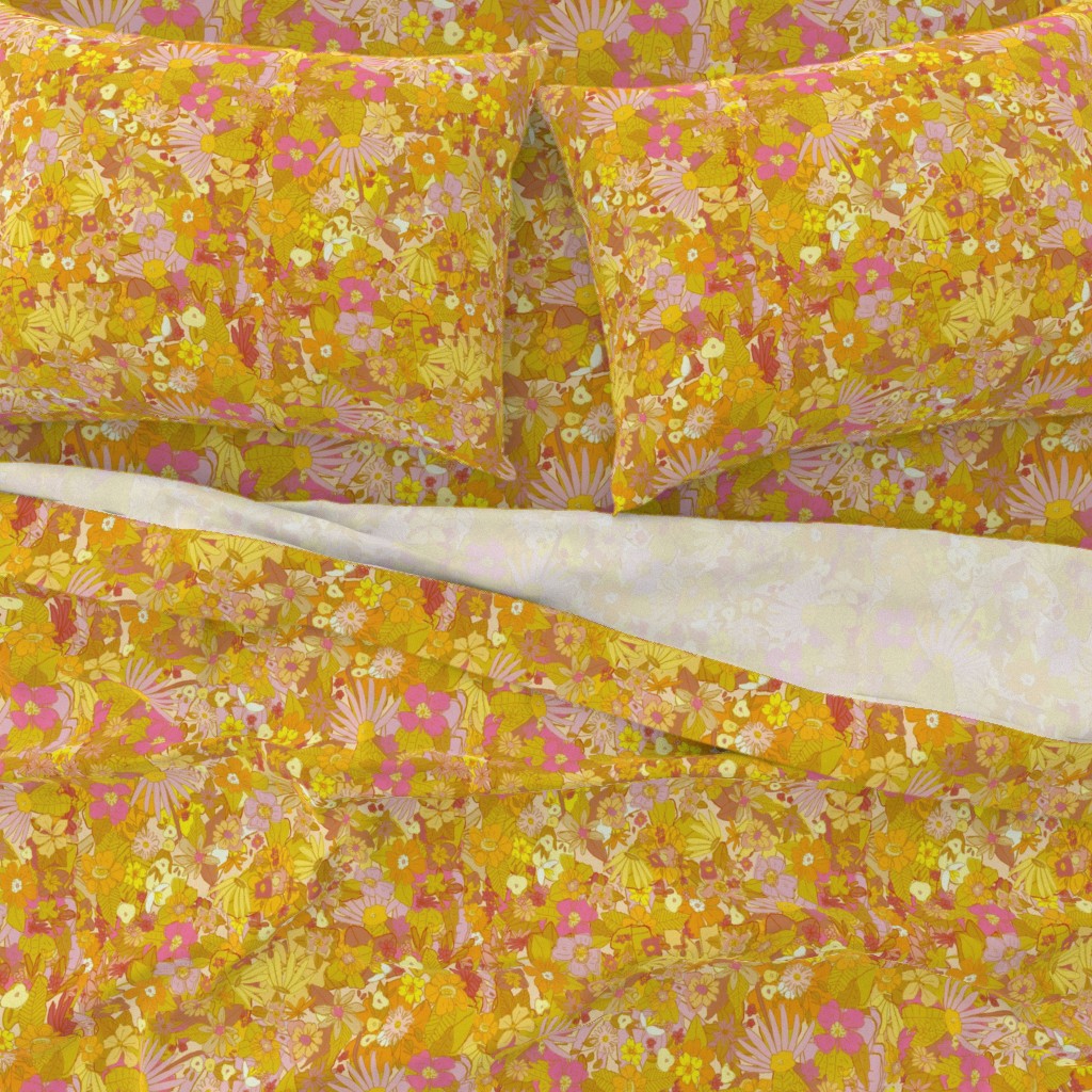 Sunflower and Marigold Sheets
