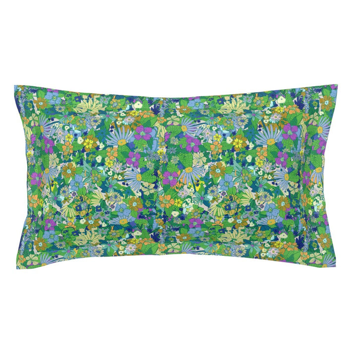 Emerald and Marigold Shams