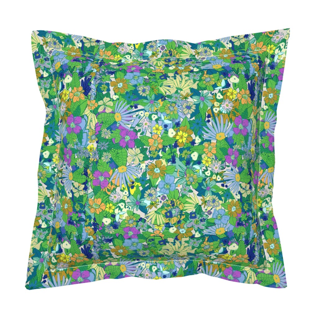Emerald and Marigold Shams