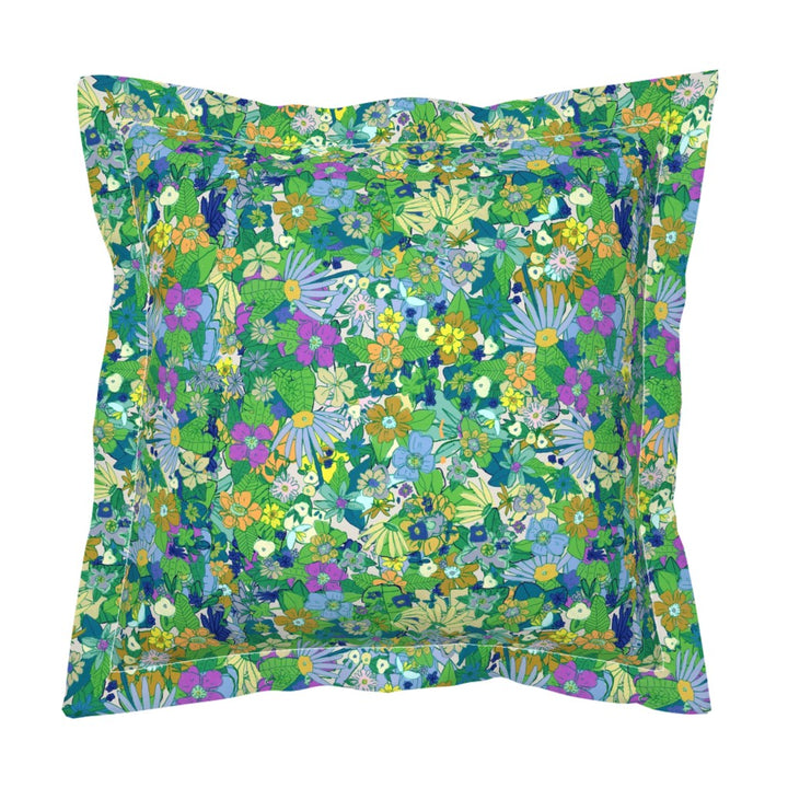 Emerald and Marigold Shams