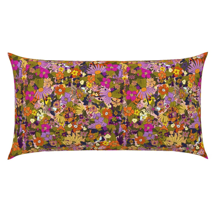 Rose and Marigold Pillow Sham