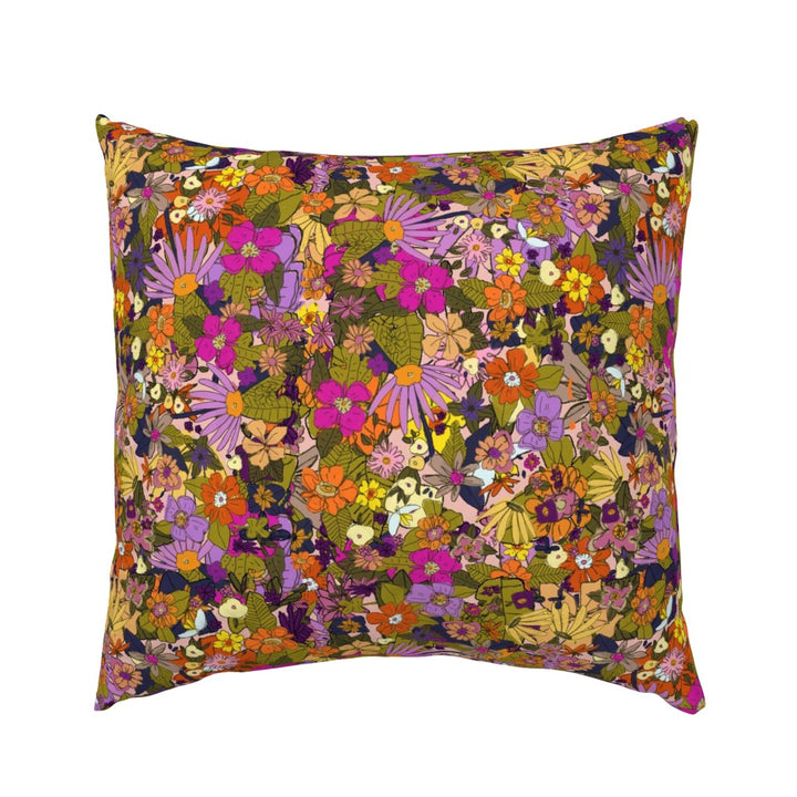 Rose and Marigold Pillow Sham