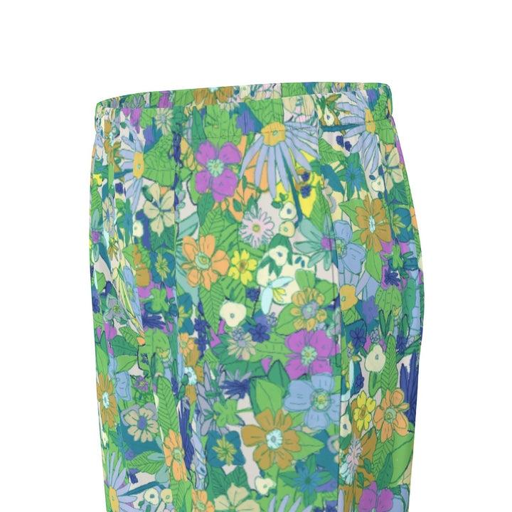 Emerald & Marigold Silky Pajama Set