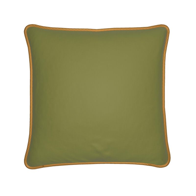 Desert Emerald Silk Pillow