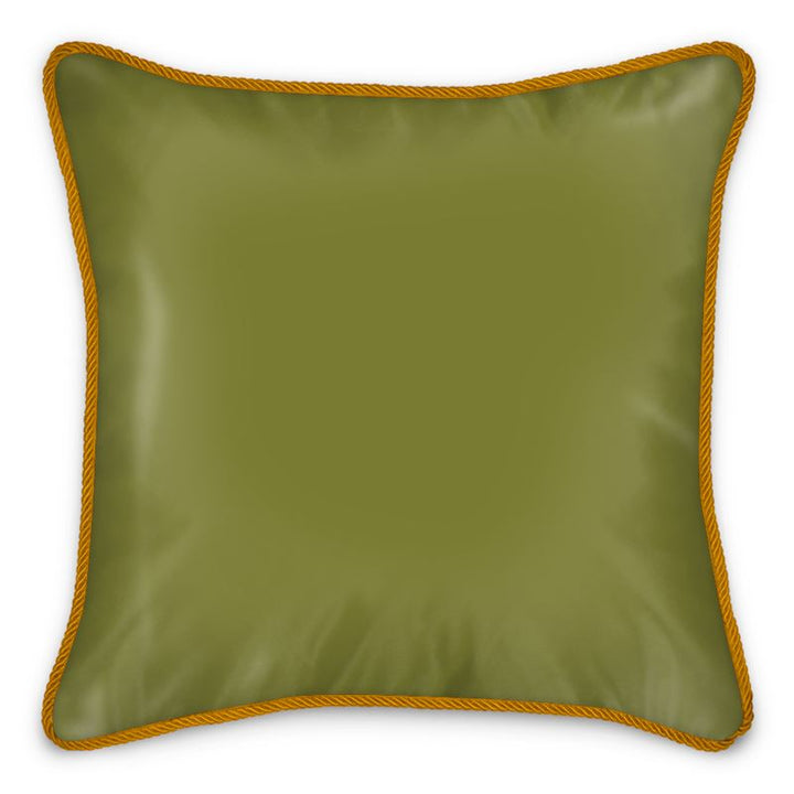 Desert Emerald Silk Pillow