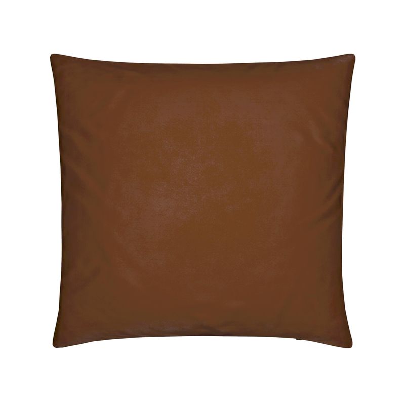 Chestnut Glow Velvet Pillow