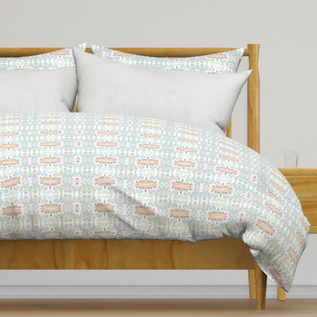 Light Blue Sky Duvet Cover