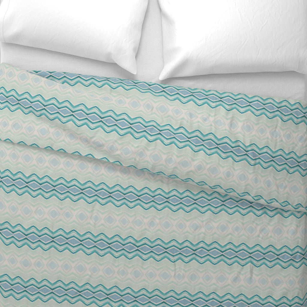 Ocean Waves Duvet Cover