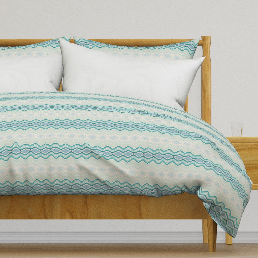 Ocean Waves Duvet Cover