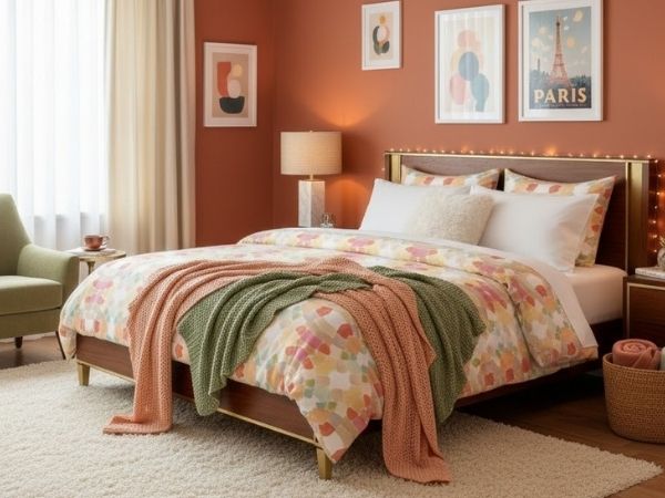 Mid Century Pop Duvet Cover