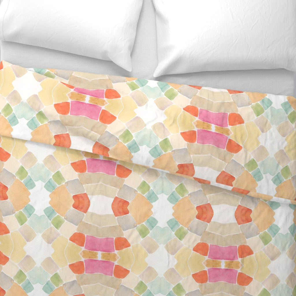 Mid Century Pop Duvet Cover