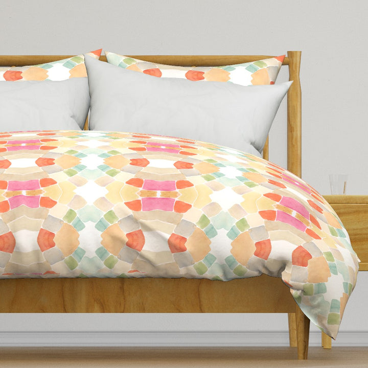 Mid Century Pop Duvet Cover