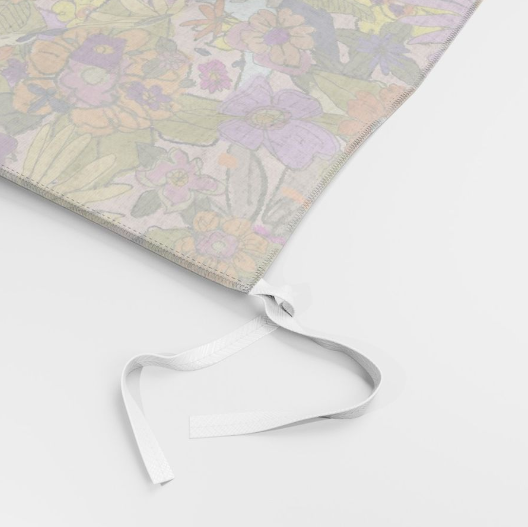 Rose and Marigold Duvet Cover