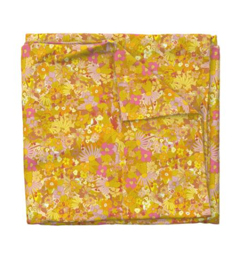 Sunflower and Marigold Duvet Cover