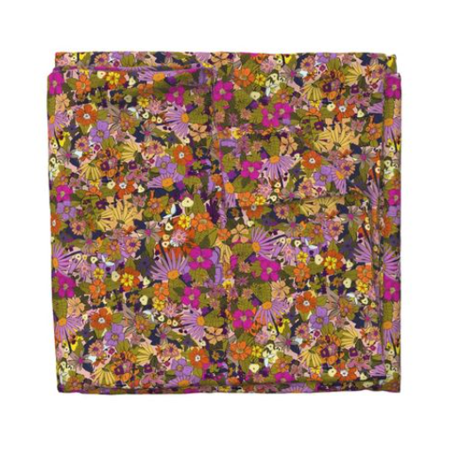 Rose and Marigold Duvet Cover