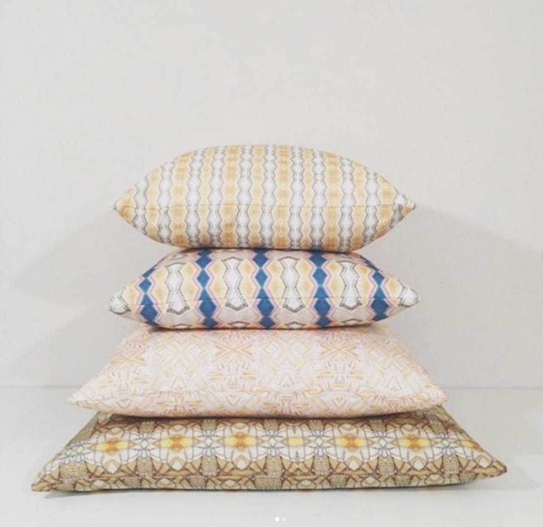Om Stripes Pillow