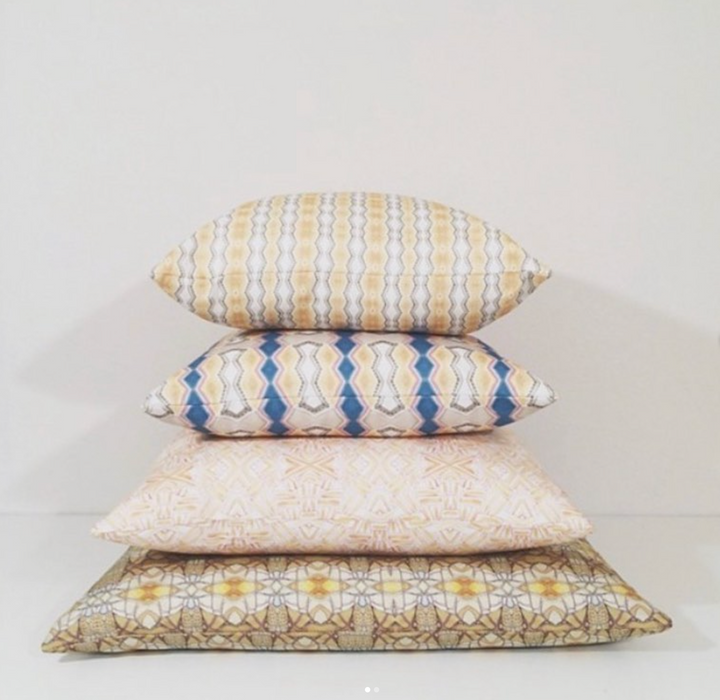 Om Stripes Pillow
