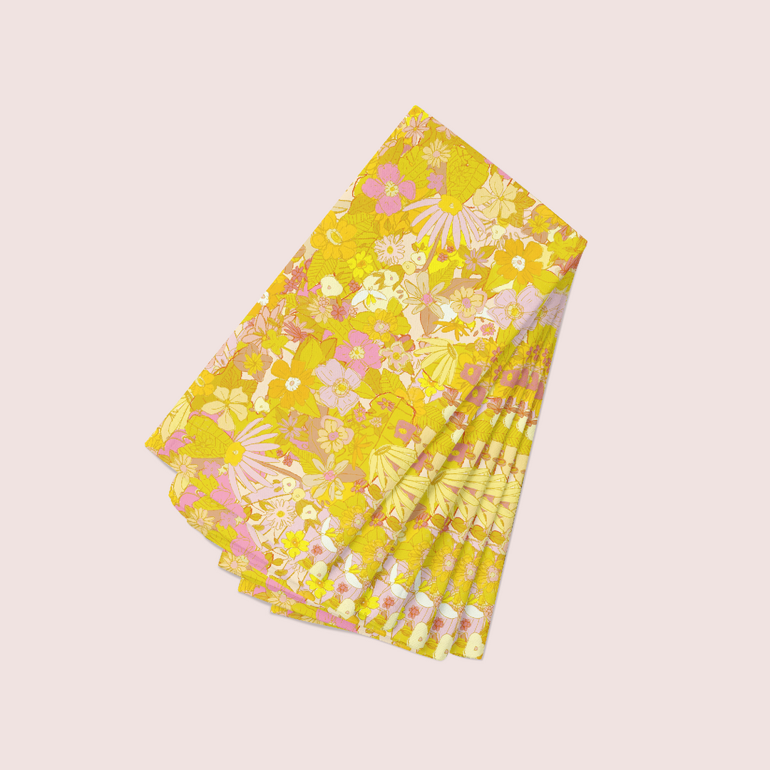 Sunflower & Marigold Napkin Set