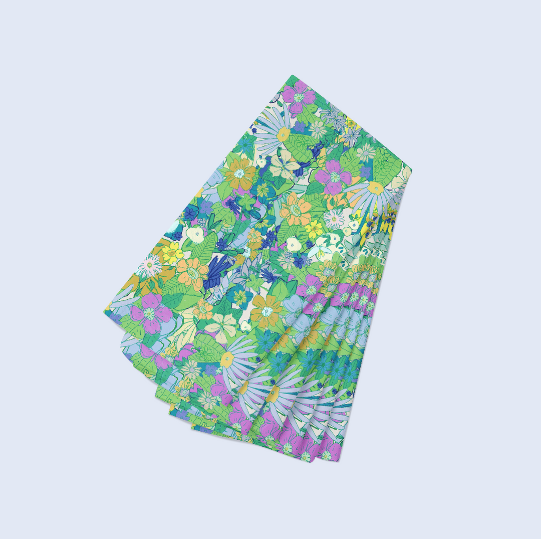 Emerald & Marigold Napkin Set