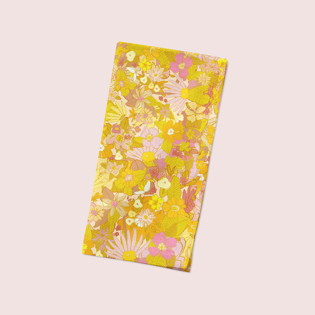 Sunflower & Marigold Napkin Set