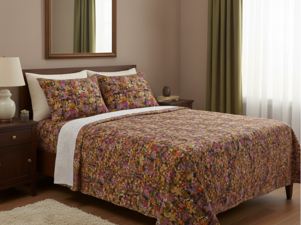 Rose and Marigold Sheet