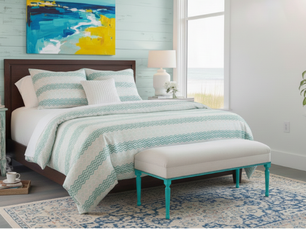 Ocean Waves Duvet Cover