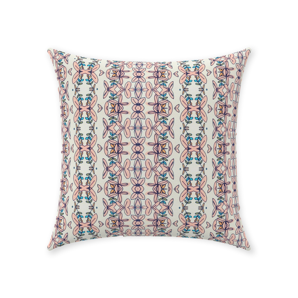 Peach Pine Pillow