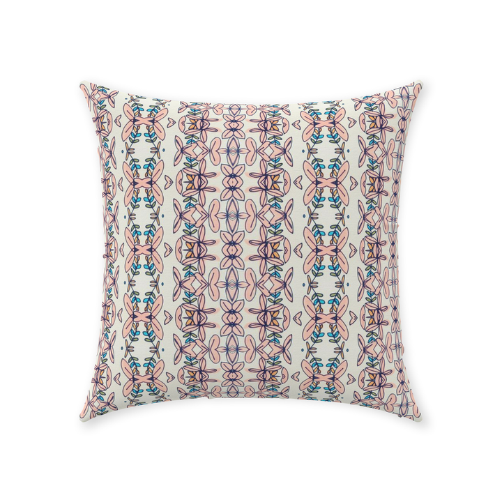 Peach Pine Pillow