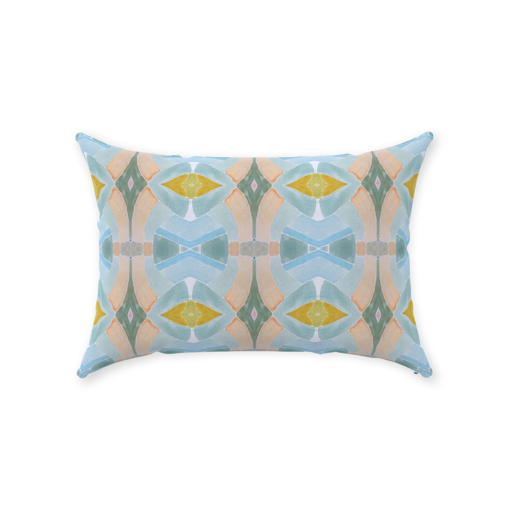 Blue Opal Pillow