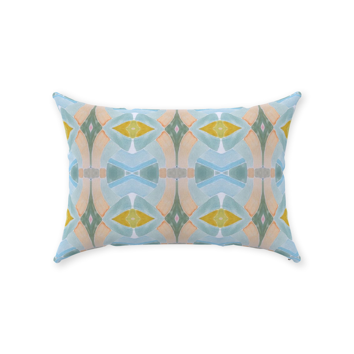 Blue Opal Pillow