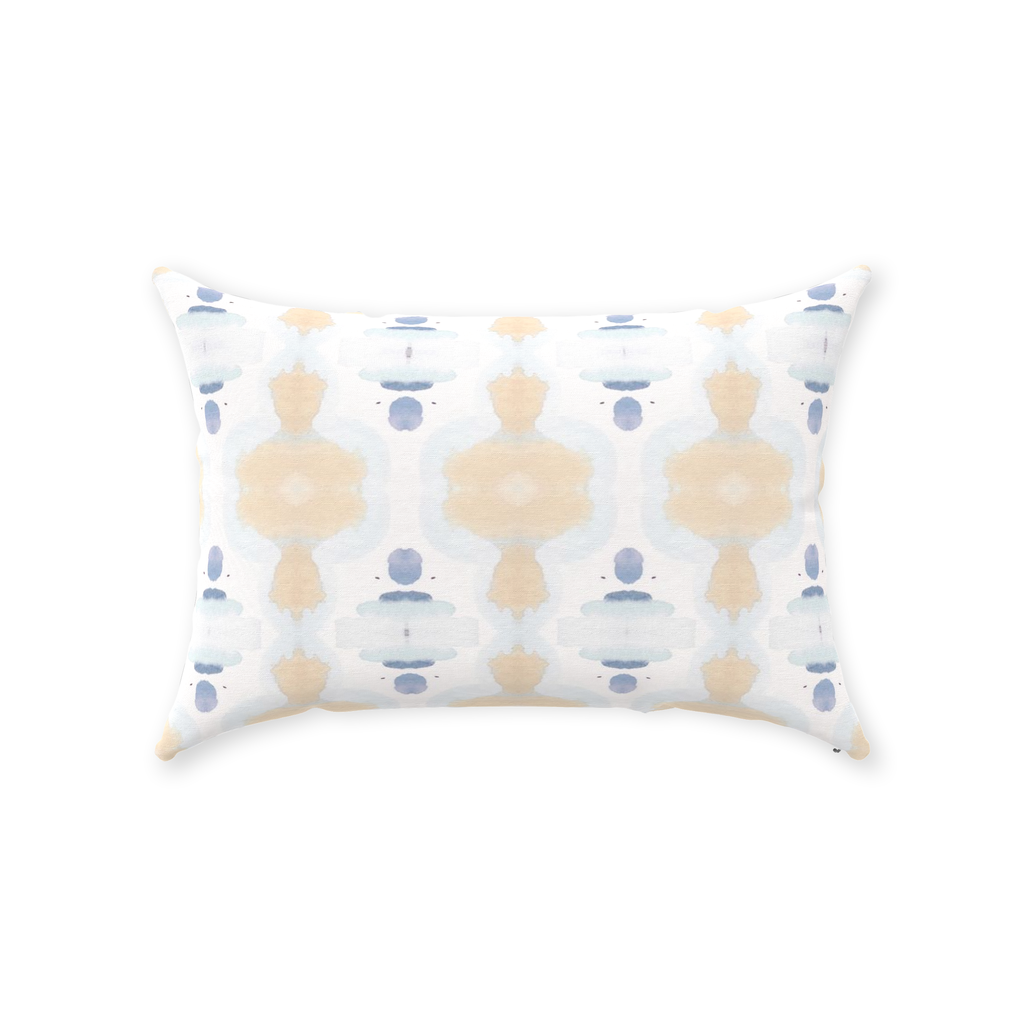 White Daisy Pillow