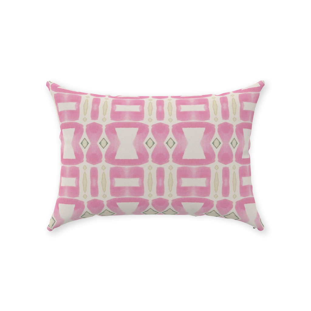 Pink Sunstone Pillow