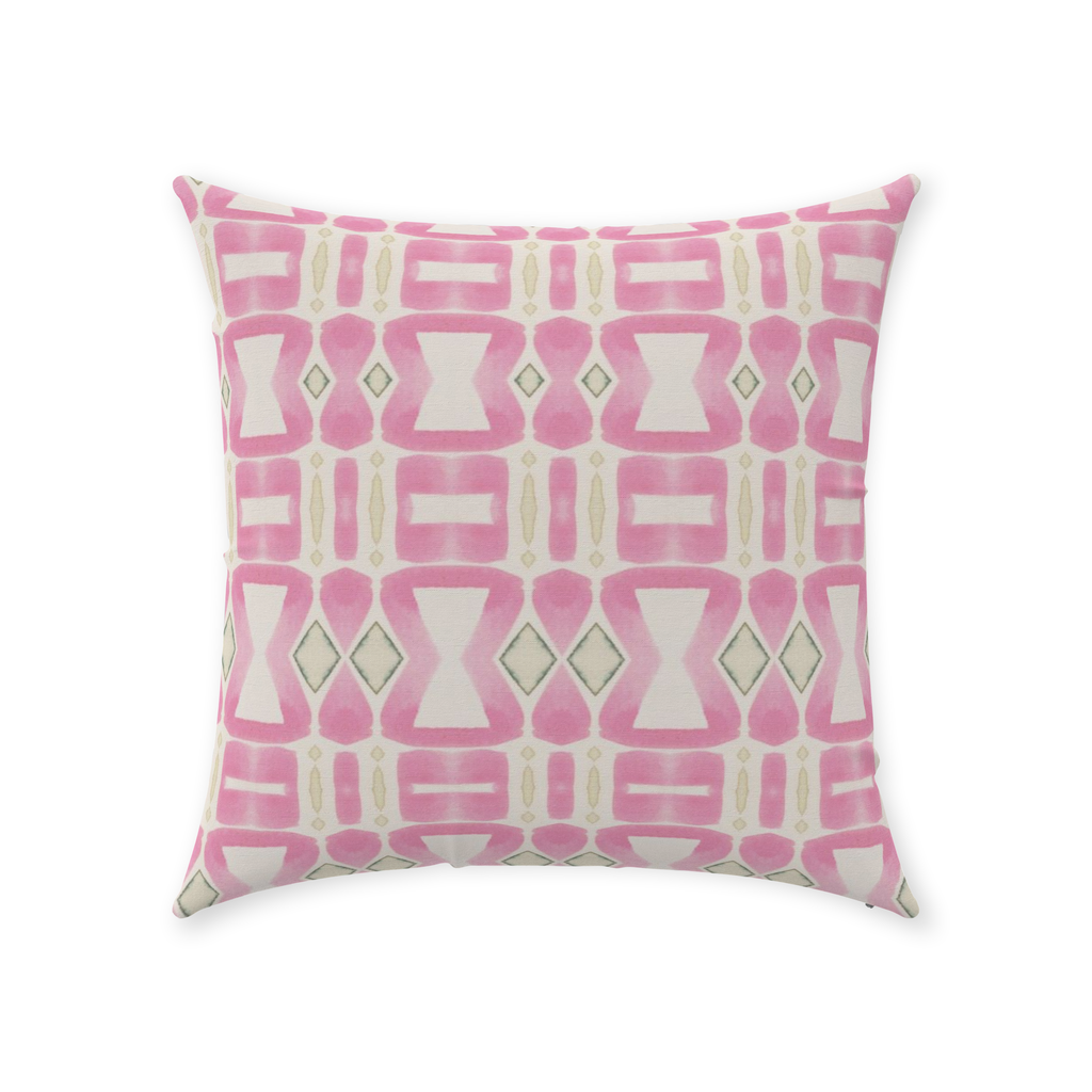 Pink Sunstone Pillow
