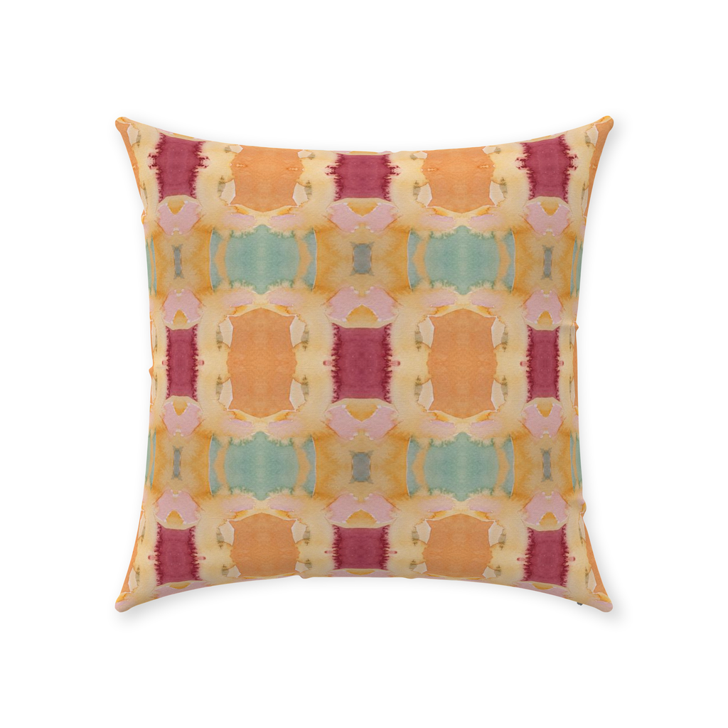 Peach Skies Pillow