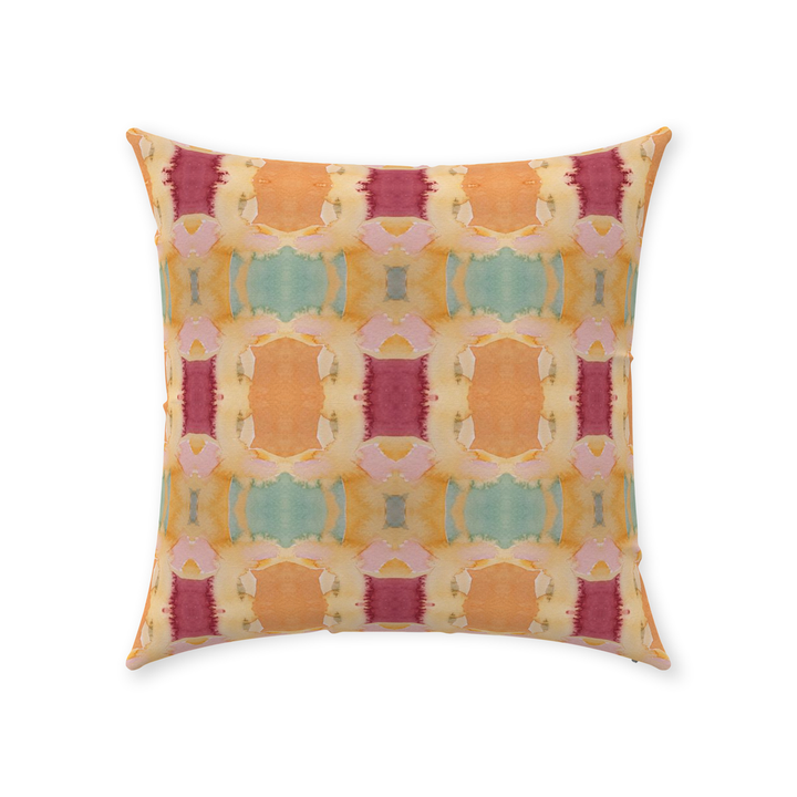 Peach Skies Pillow