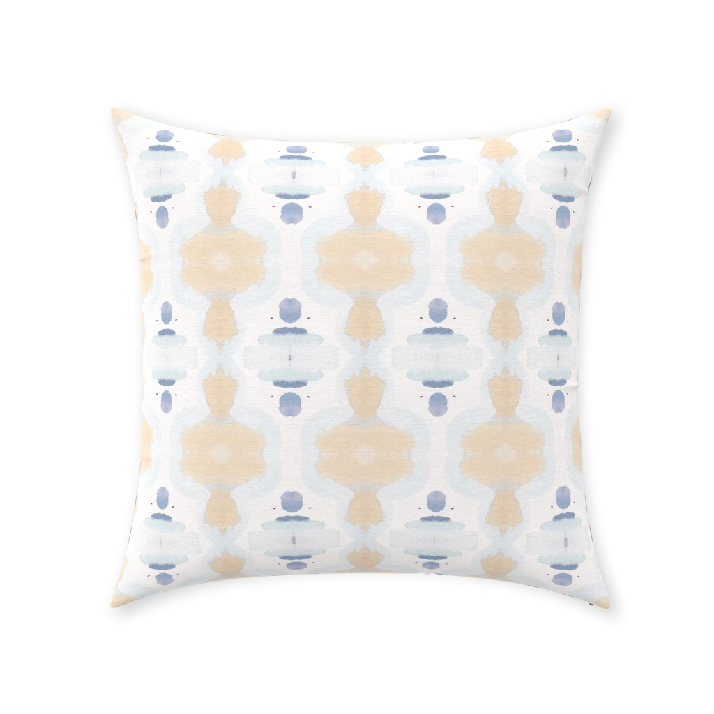 White Daisy Pillow