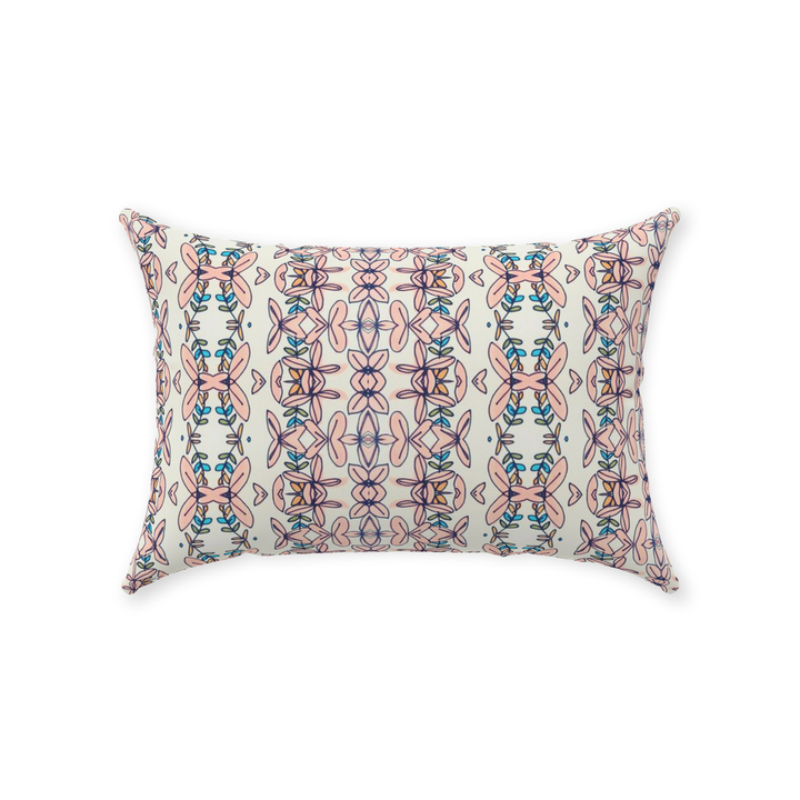 Peach Pine Pillow