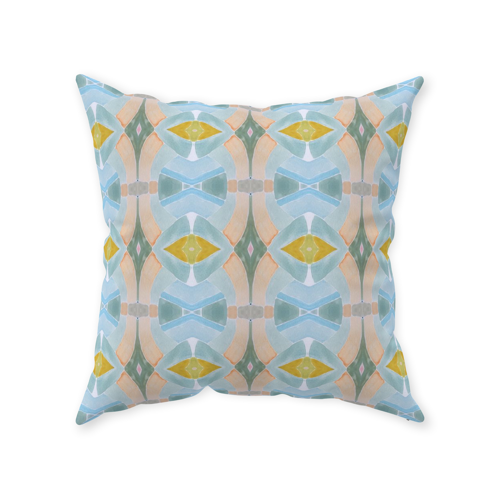 Blue Opal Pillow