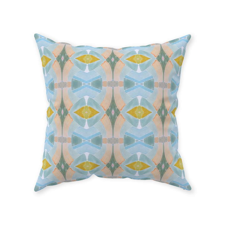 Blue Opal Pillow