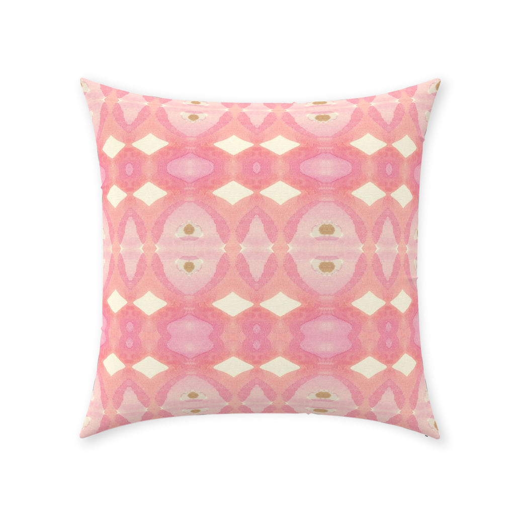 Pink Grassland Pillow
