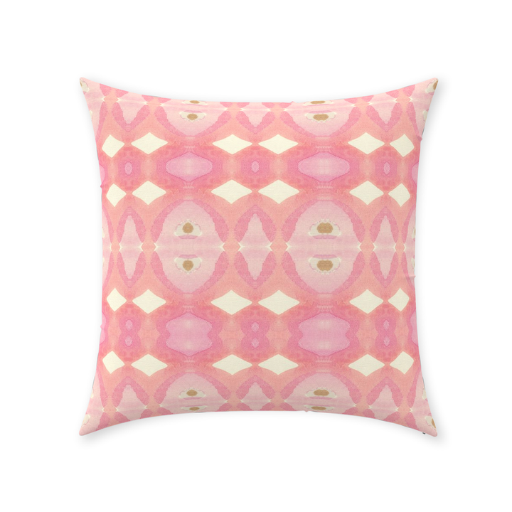 Pink Grassland Pillow