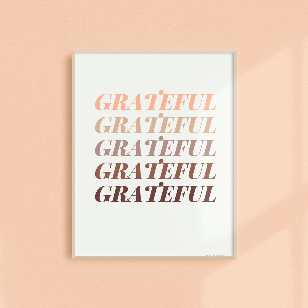 Grateful Art Print