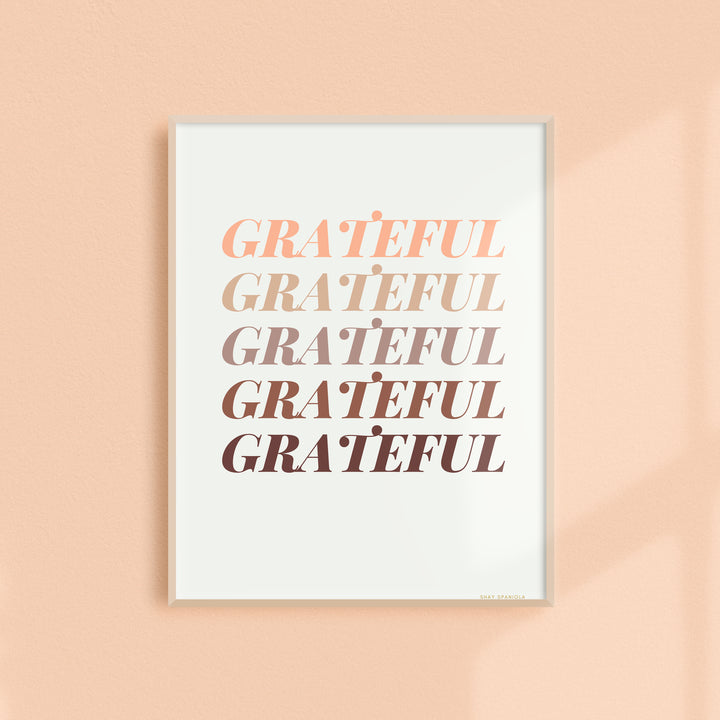 Grateful Art Print